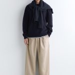 Cotton Trousers Beige