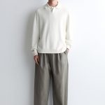Cotton Trousers Gray