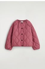 Quilted Jacket Red - Image 4