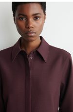 Dress Burgundy Burgundy - Image 3