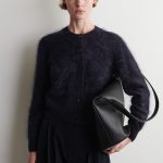 Merino Slim Cardigan Navy