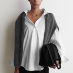 Cotton Collared Shirt White