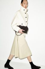 Cotton Skirt Beige - Image 2