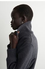 Wool Jacket Gray - Image 3