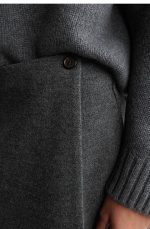 Wool Regular Skirt - Image 3