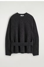 Standard Fit Belt Detail Wool Knitwear Arrival - Image 4