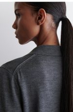 Standard Polo-collar Merino Wool Knitwear - Image 4