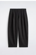 Cotton Trousers Black - Image 4
