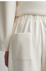 Corduroy Wide-Leg Pants - Image 3