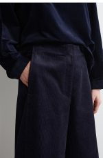 Corduroy Pants Navy - Image 3