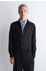Wool Shirt Black