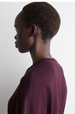 Knitted Round-Neck Top Red - Image 4