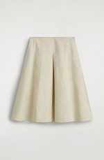 Cotton Skirt Beige - Image 4