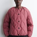 Quilted Jacket Red