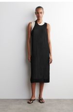 Knitted Round-Neck Dress