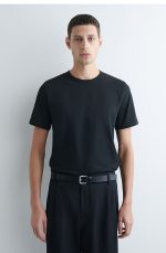 Cotton T-Shirt Black