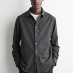 Wool Shirt Gray