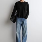 Merino Cardigan Black