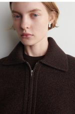 Collared Jacket Brown - Image 3