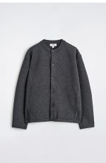 Round-Neck Cardigan Gray - Image 4