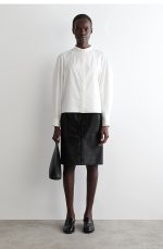 Round-Neck Shirt White - Image 2