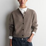 Merino Crew-Neck Cardigan