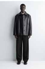 Wide-Leg Pants Black