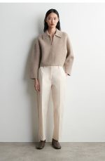 Collared Jacket Beige - Image 2