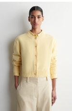 Merino Crew-Neck Cardigan