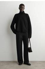 Straight Pants Black