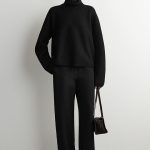 Straight Pants Black