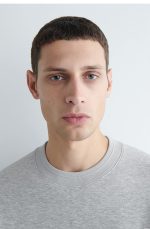 Cotton Shirt Gray - Image 3