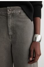 Wide-Leg Jeans Brown - Image 3