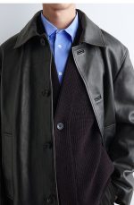 Wool V-Neck Cardigan - Image 3