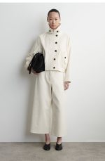 Corduroy Wide-Leg Pants