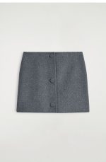 Wool Regular Skirt - Image 4