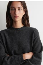 Standard Fit Belt Detail Wool Knitwear Arrival - Image 3