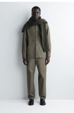 Cotton Trousers Khaki