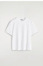 Round-Neck T-Shirt White - Image 4