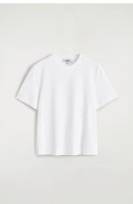 Round-Neck T-Shirt White - Image 4