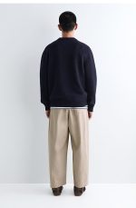 Cotton Trousers Beige - Image 3