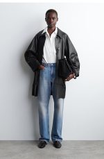 Cotton Collared Shirt White - Image 2