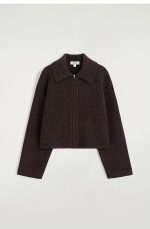 Collared Jacket Brown - Image 4
