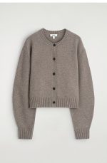 Merino Cardigan Gray - Image 4