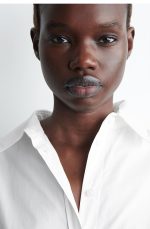 Cotton Collared Shirt White - Image 3