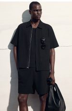 Knitted Shirt Black - Image 3