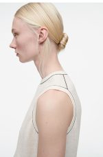 Wool Vest Beige - Image 3