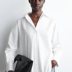 Cotton Collared Shirt White