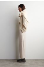 Wide-Leg Pants Beige - Image 2
