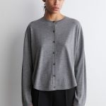 Merino Cardigan Gray